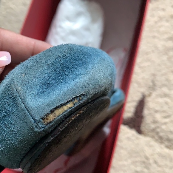 ROGER VIVIER Ballerine Chips Suede d'Orsay Flat - Picture 14 of 14